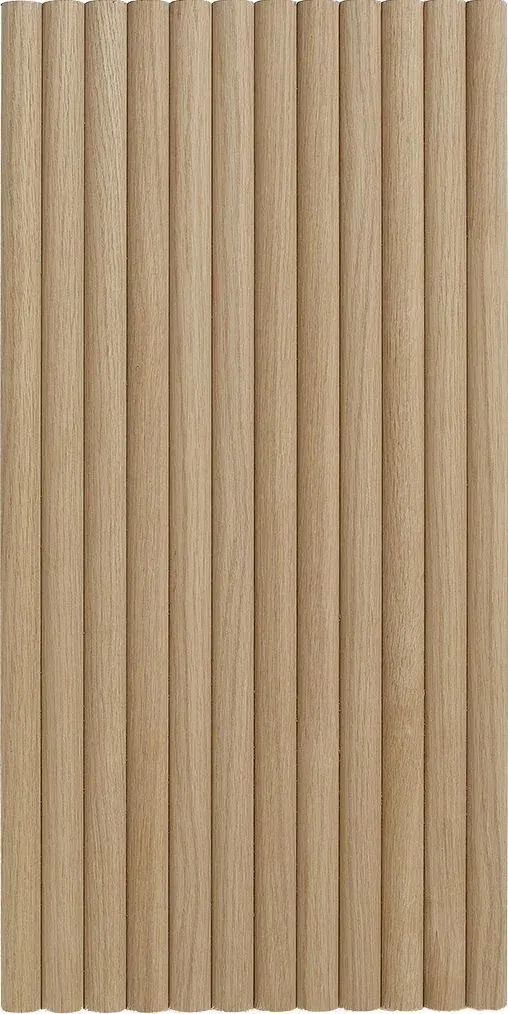 Panneau MDF rainuré effet tasseaux