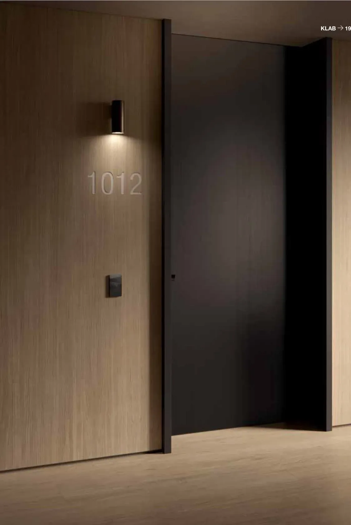 Porte de cuisine et placard en panneau bois premium